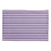 Housse D'oreillers Rayures violettes (Dos)