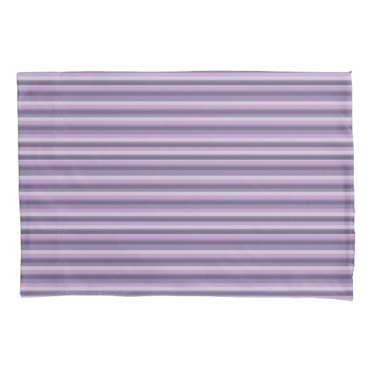 Housse D'oreillers Rayures violettes (devant)