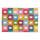 Housse D'oreillers Rectangles atomiques (Dos)