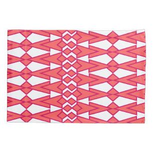 Housse D'oreillers Red and Pink Bowties