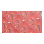 Housse D'oreillers Red Bird Rhapsody (Dos)