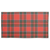 Housse D'oreillers Red Black and White Plaid Pattern Style (devant-gauche)