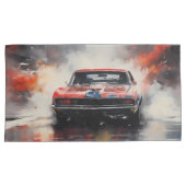 Housse D'oreillers Red Muscle Car direction (devant-Droit)