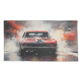 Housse D'oreillers Red Muscle Car direction (Dos-gauche)