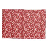 Housse D'oreillers Red Paisley (Dos-gauche)