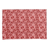 Housse D'oreillers Red Paisley (devant-Droit)