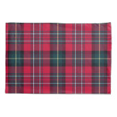 Housse D'oreillers Red Tartan (Dos-gauche)