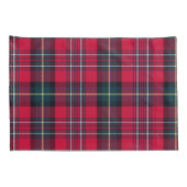Housse D'oreillers Red Tartan (Dos-Droit)
