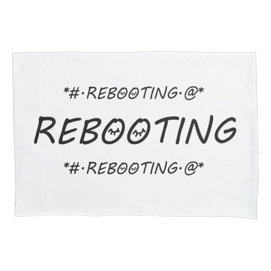 HOUSSE D'OREILLERS REDÉMARRAGE (devant)