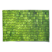 Housse D'oreillers Regard en verre de tache verte (devant)