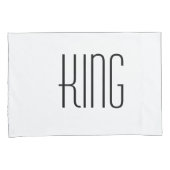 Housse D'oreillers Reine et roi (devant-Droit)