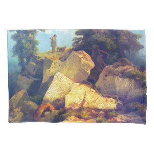 Housse D'oreillers Renard Chasse Josef Navrátil Après 1850