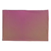 Housse D'oreillers Rennes et flocons de neige pourpres (Dos-gauche)