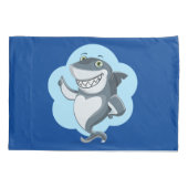 Housse D'oreillers Requin heureux (Dos)