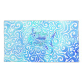 Housse D'oreillers Requin tourbillonnant (Dos-gauche)