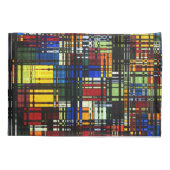 Housse D'oreillers Résumé coloré (Dos)