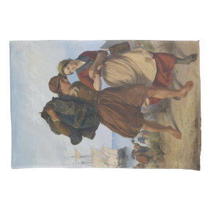 Housse D'oreillers Retour du pêcheur (par Rudolf Jordan)