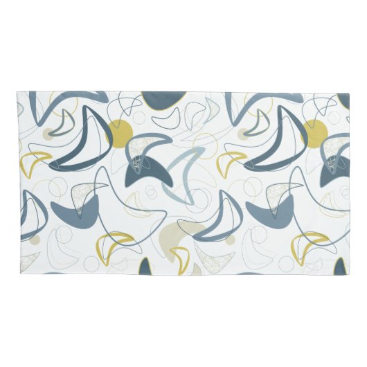 Housse D'oreillers Rétro Boomerang ! (Dos-Droit)