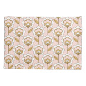 Housse D'oreillers Retro Jardin rose motif floral (Dos)