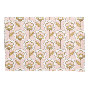 Housse D'oreillers Retro Jardin rose motif floral
