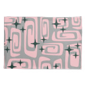 Housse D'oreillers Retro Mid Century Modern Cosmic Abstract Pattern (Dos-gauche)