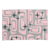 Housse D'oreillers Retro Mid Century Modern Cosmic Abstract Pattern (devant-Droit)