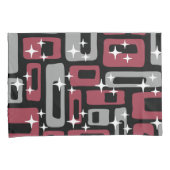Housse D'oreillers Retro Mid-Century Moderne Abstrait (devant-Droit)