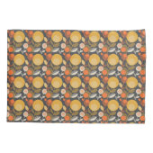 Housse D'oreillers Rétro motif floral classique (Dos-gauche)