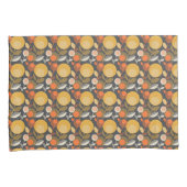 Housse D'oreillers Rétro motif floral classique (devant-Droit)