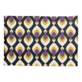 Housse D'oreillers Retro, ornement rétro (Dos)