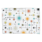 Housse D'oreillers Retro Starbursts A Go-Go ! (devant-gauche)