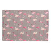 Housse D'oreillers Rétros Flamants roses (Dos-gauche)