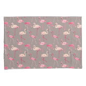 Housse D'oreillers Rétros Flamants roses (devant-Droit)