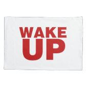 Housse D'oreillers Réveiller le rouge (Dos)