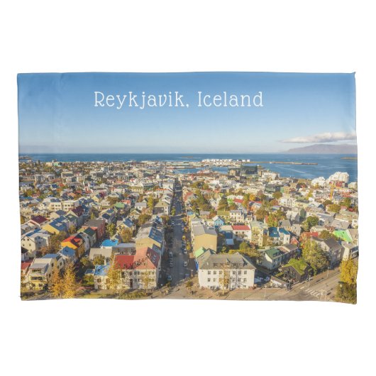 Housse D'oreillers Reykjavik Islande (devant)