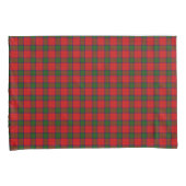 Housse D'oreillers Robertson tartson rouge vert plaid (devant-Droit)