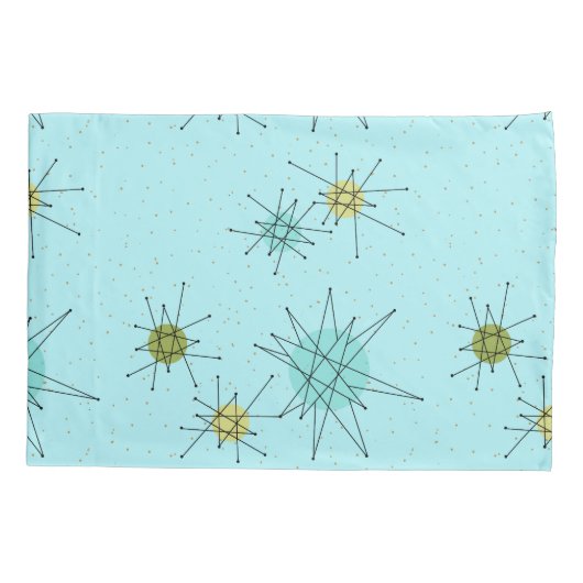 Housse D'oreillers Robin's Oeuf Blue Starbursts Pillowcase (Dos)