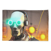 Housse D'oreillers Robot 2 oreiller standard 2 côtés (Dos)