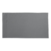 Housse D'oreillers Robot 3 tonneau gris (Dos)