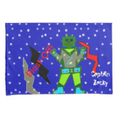 Housse D'oreillers Robots Spaceships Enfants Coques Coussin standard (devant-Droit)