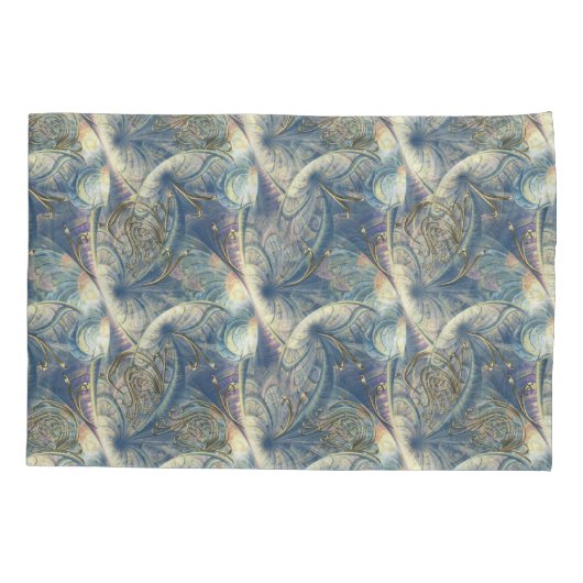 Housse D'oreillers Rococo Rich Motif design avec Gold Relief (Dos)