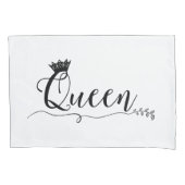 Housse D'oreillers "Roi" et "Reine" (devant-gauche)