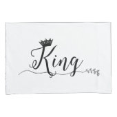 Housse D'oreillers "Roi" et "Reine" (devant-Droit)