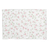 Housse D'oreillers Romantic Vintage Pink Roses Soft Farmhouse Floral (devant-gauche)