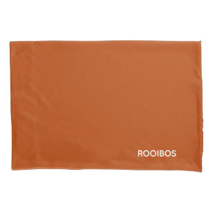 Housse D'oreillers Rooibos rouge brun nom