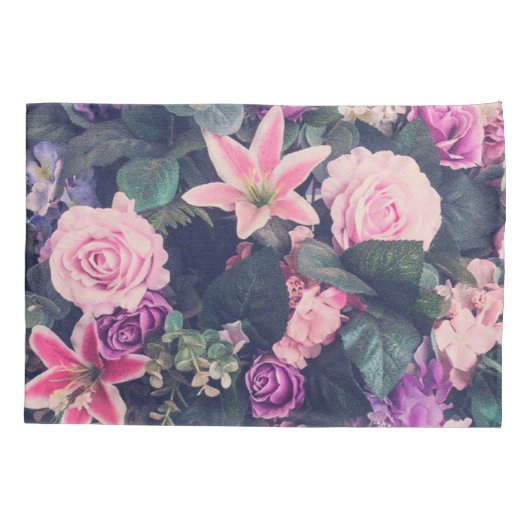 Housse D'oreillers Rose (Dos)