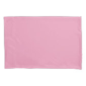 Housse D'oreillers Rose Amaranth (couleur solide) (devant-gauche)