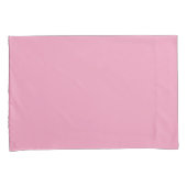 Housse D'oreillers Rose Amaranth (couleur solide) (devant-Droit)