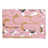 Housse D'oreillers rose chic (devant-gauche)