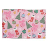 Housse D'oreillers Rose de Noël mignon (Dos)